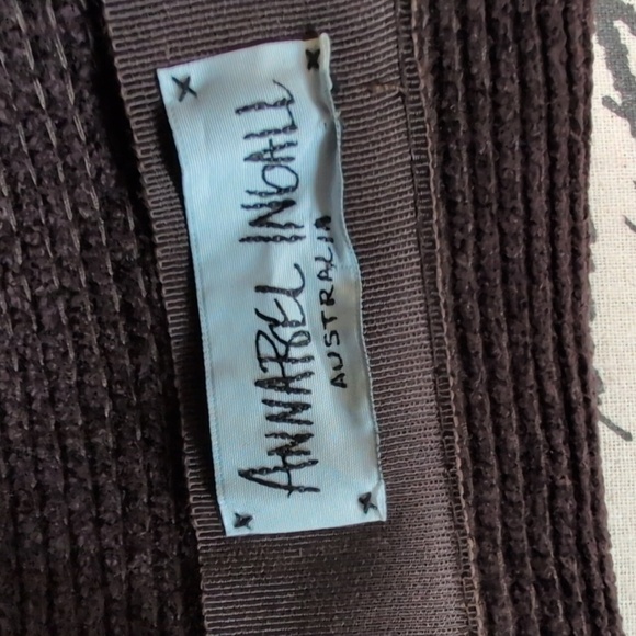 Annabel Ingall Australia Vintage Velour Bucket Hat Chocolate Brown - Picture 5 of 10